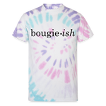 Bougie-ish Unisex Tie Dye T-Shirt - Pastel Spiral