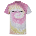 Bougie-ish Unisex Tie Dye T-Shirt - Desert Rose